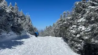 Skiing at Okemo After Huge Snow Storm