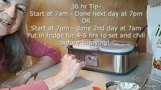 Create SIBO Yogurt In The Ultimate Yogurt Maker #ultimatehealth