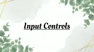 4.2 Input Controls | Android Studio