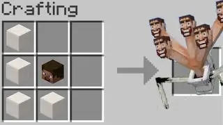 HOW TO CRAFT SKIBIDI TOILET MOD in Minecraft PE