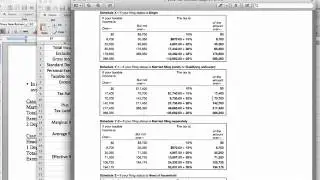 Marginal, Average, and Effective Tax Rates Problem Demonstration Video Part 1