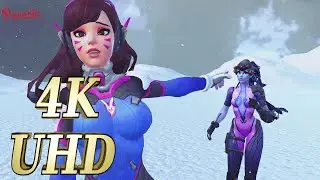 【VAM】God of romance【MMD】D.Va and Widowmaker【4K】