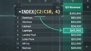 Master INDEX & MATCH in Excel | The Ultimate VLOOKUP Alternative