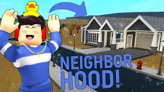 Building a NEIGHBORHOOD in Bloxburg! (Roblox Bloxburg)