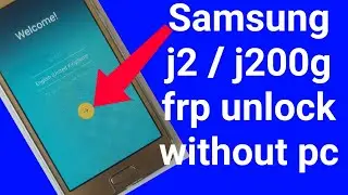 Samsung j2 bypass frp remove Google Account 2020 without pc