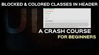 Semantic UI Text formatting tutorial|Part3|Blocked and Colored Headers