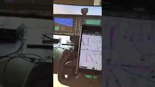 X-Plane Data-Coupled with Garmin Pilot KARR Approach Direct To Course Intercept