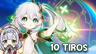 dei 𝟭𝟬 𝗧𝗜𝗥𝗢𝗦 no BANNER DA NAHIDA pra upar o que viesse