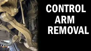 BMW E60 Front Lower Arm Removal
