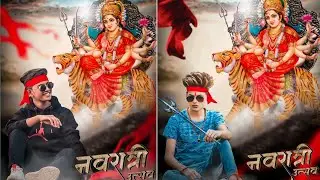 Navratri Special Photo Editing || PicsArt Navratri Photo Editing || Durga Puja Photo Editing