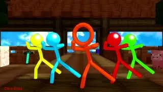 【MMD x Minecraft x Stick Figures】LOVE & JOY #MMD #alanbecker #animationvsminecraft