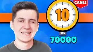 🔴KRAL GERİ DÖNDÜ! (10 SAAT YAYIN)  Brawl Stars Canlı Yayın