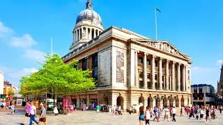 A walking tour around Nottingham City Centre