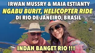 MAIA ESTIANTY & IRWAN MUSSRY HELICOPTER TOUR RIO DE JANEIRO BRAZIL !! SEE THE STATUE OF CHRIST WI...