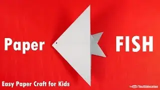 Paper Fish - Easy Paper Craft - The JS Education