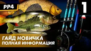 [АКТУАЛЬНО] Гайд для новичков - Часть 1 Поплавочная Маховая Русская Рыбалка 4