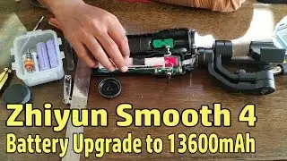 Zhiyun smooth 4 battery replacement, repair zhiyun gimbal back button