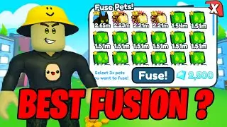 BEST FUSION STRATEGIE IN PET SIMULATOR X? - Roblox (deutsch)