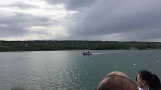 Открытие парка «победы» в Пятигорске, выступление МЧС на воде