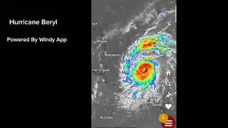 Strongest Hurricane Beryl In June - July