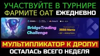 Челлендж KiloEx x Manta Network x Rhino.fi на Kiloex. Не упустите этот мультипликатор для дропа