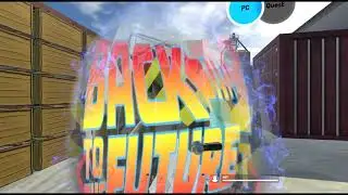 VRChat BACK TO THE FUTURE THE RIDE (shin birthday and tio batateishon)Covid edition VOLVER AL FUTURO