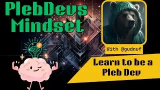 PlebDevs Mindset: Learning to Code
