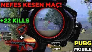 Nefes kesen maç 🔥 | PUBG MOBİLE |GAMEPLAY | 22 KİLL |