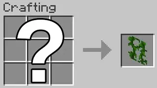 How To Get Vines In Minecraft