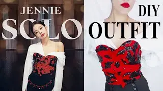 MAKING JENNIE'S SOLO OUTFIT *for cheap* PART 1