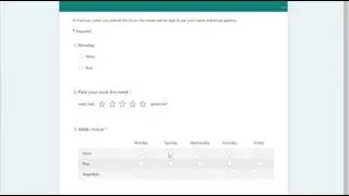 4 min: How to use Microsoft Forms to collect meal choices for school