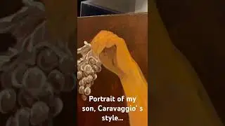 Full video here: Paint like Caravaggio in 7 easy steps!https://youtu.be/DlFJq0VM5bo