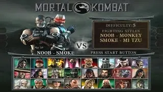 Mortal Kombat : Deception - Arcade Playthrough (PS2)