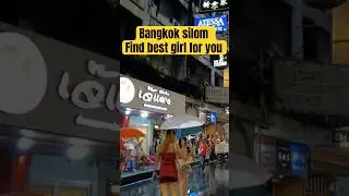 Bangkok silom massage girls #shorts #thailand
