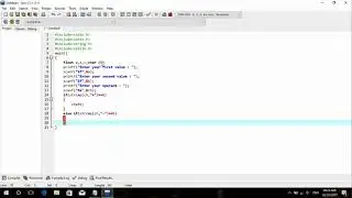 Calculator using c program.