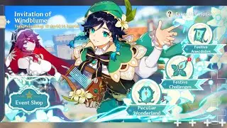 WINDBLUME EVENT - DAY 1 | GENSHIN IMPACT | CG GAMES