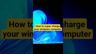 How To Turbo-Charge Your Windows Computer
