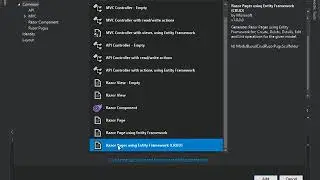 2  Create Models , scaffold pages and manage migrations