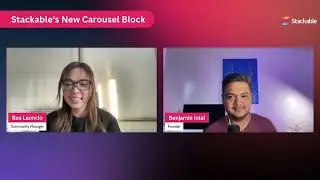 Discussion on the new Stackable Carousel Block