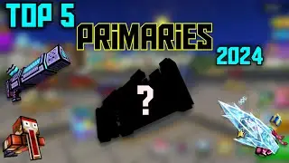 TOP 5 Primaries 2024! - Best Primaries in Pixel Gun 3D