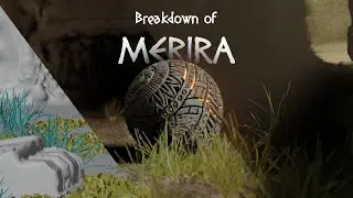 CG Breakdown of Merira || Blender Animation