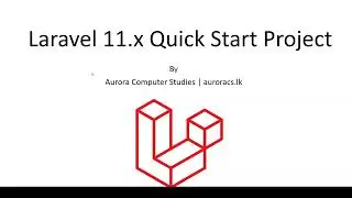 Setup Laravel 11.x project in Windows
