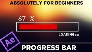 Progress Bar Animation Tutorial - Adobe After Effect