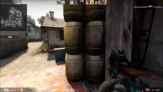 CS:GO defending bomb site with pro90