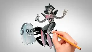 Как нарисовать Меттатона ЕХ | UNDERTALE