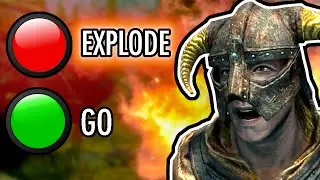I Played RED LIGHT GREEN LIGHT In Skyrim