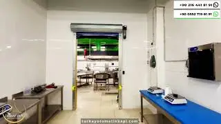 Hızlı Pvc Sarmal Branda Kapı - Türkay Otomatik Kapı