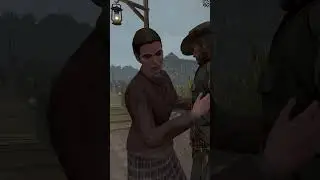 Red Dead Redemption : Mr. Marston Save a Girl in Thieves Landing 