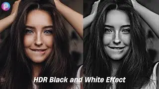 How to HDR Effects in PicsArt | PicsArt HDR Black and White Editing | PicsArt Tutorial | By SNR