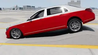 BeamNG Drive - Mercedes Maybach Suspension Testing